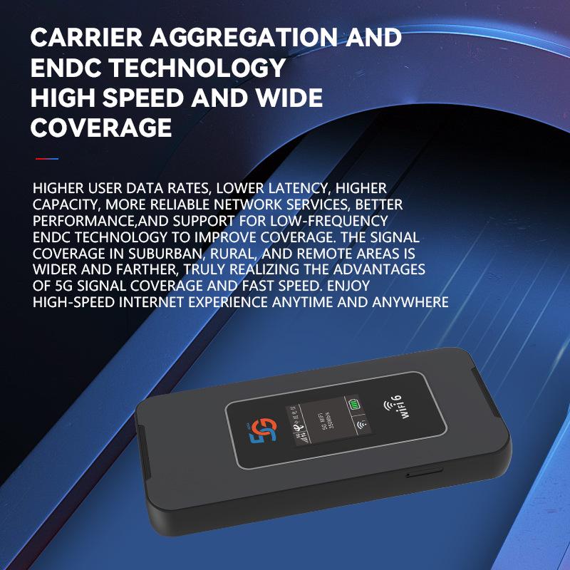 Южная Африка 5G Портативный WiFi 6 Двухдиапазонный Power Bank и Hotspot Роутер