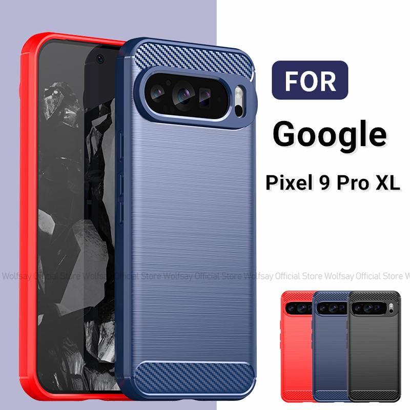 Чехол для Google Pixel 9 Pro XL Чехол для Google Pixel 9 Pro XL Противоударный силиконовый матовый чехол для телефона TPU для Google Pixel 9 Pro XL