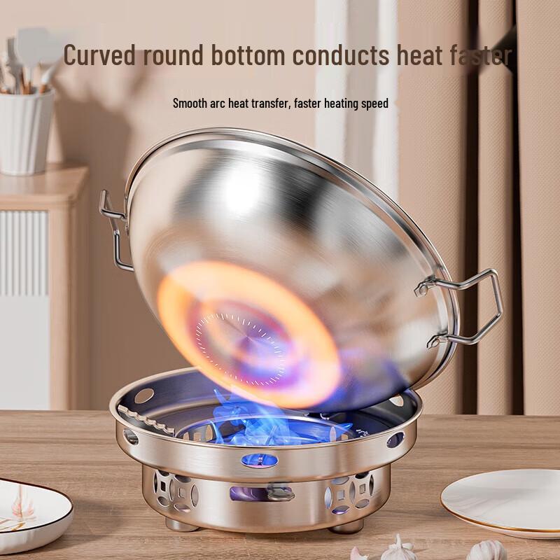 Royalstar Solid Alcohol Stove Mini Hot Pot