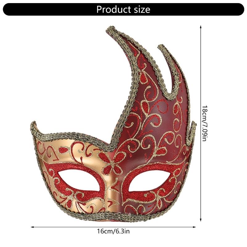 Ventilated Roleplaying Mask With Detailed Craftsmanship Perfect For Halloween Celebrations Stage Shows And Costume Parties