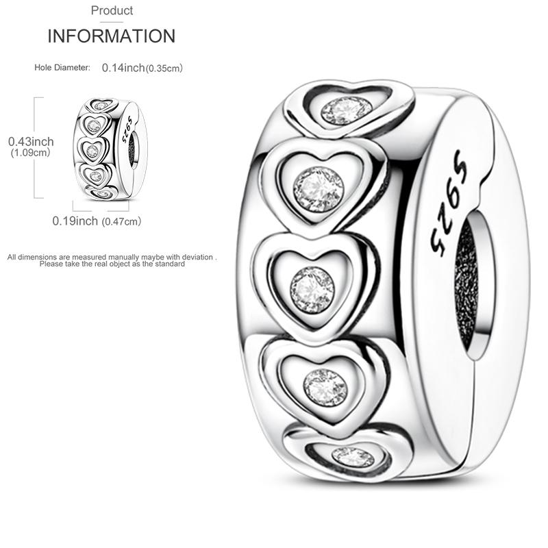Charms Plata De Ley 925 Devil's Eye Infinity Eternal Symbol Dragonfly Positioning Buckle Charms Fit Women DIY Jewelry