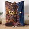 1Pc Elf Shelf Roblox Blanket Soft Throw Blanket For Home Bedroom Bed Sofa Travel Office Solid Christmas Blanket