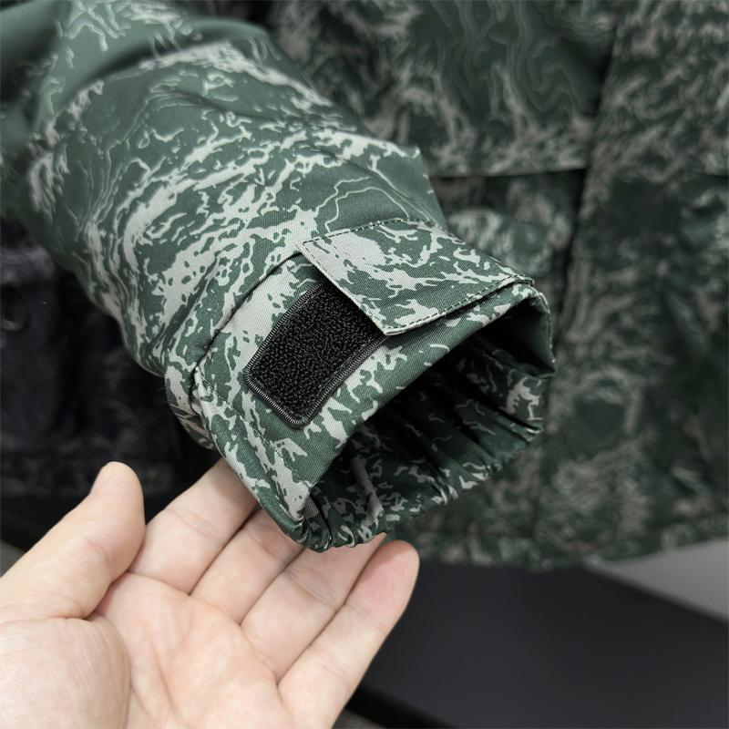 Большие размеры 5XL-11XL Модные мужские парки оверсайз Зимнее пальто с капюшоном Повседневная свободная теплая верхняя одежда Мужские куртки