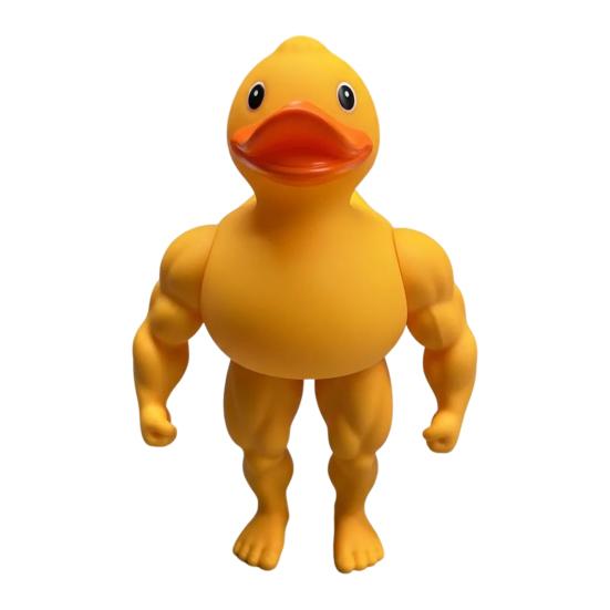 Фигурка мускулистой утки The Gym Bro of The Duck World, 3D-печатная статуэтка мускулистой утки, подарок для любителей фитнеса и любителей протеинового порошка