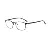 Women Business Alloy Glasses Frame Full Rim Myopia Spectacle Frames Flexible TR Temples Hyperopia Optical Eyewear 3569