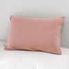 Taie D'oreiller - Gaia - 50 X 70 Cm - Gaze De Coton - Rose Pêche - Lavable À 40°