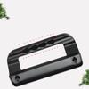 Balcony Sliding Door Locks Black Handle Lock Aluminum Frame Sliding Door Hook Lock Household Hardware Accessory Door Lock