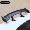 Car Universal Mini Spoiler Tail Wing Carbon Fiber Look Mini Modified Tail Wings Model Auto Styling Decoration Car