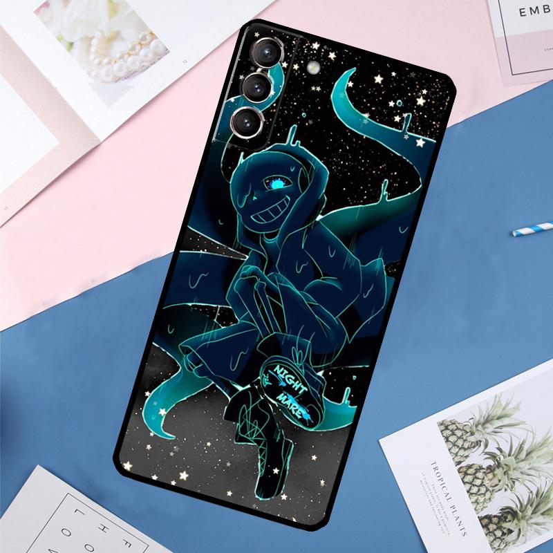 Чехол Undertale Sans для Samsung Galaxy S23 S22 S24 Ultra Note 20 S20 S21 FE S9 S10 Note 10 Plus Задняя крышка