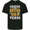 50Th Birthday 1973 Funny Cheers Beers 50 Year Old Alcohol Top Unisex T-Shirt