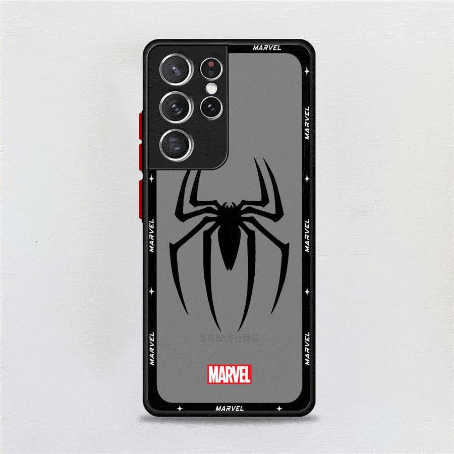 Чехол для телефона Marvel Человек-паук Железный человек для Samsung Galaxy S10 Plus S10 Lite S22 Plus S24 S25 Ultra S21 S20 FE S9 S23 Ultra