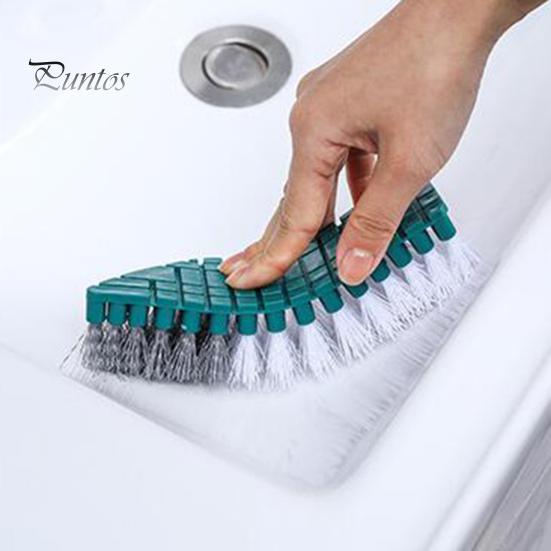 Cleaning Brush Bendable Wide Application Plastic Flexible Tile Stain Scrubber Household Supplies
