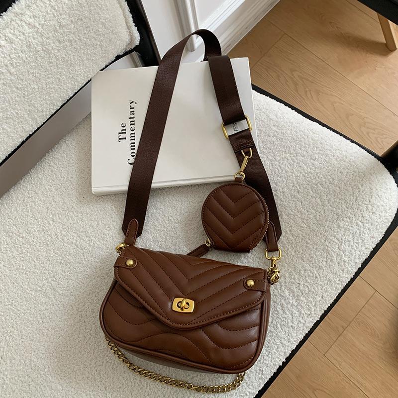 Модная и популярная женская сумка для матери и ребенка, новая фактурная сумка на цепочке, квадратная сумка с ромбовидной текстурой