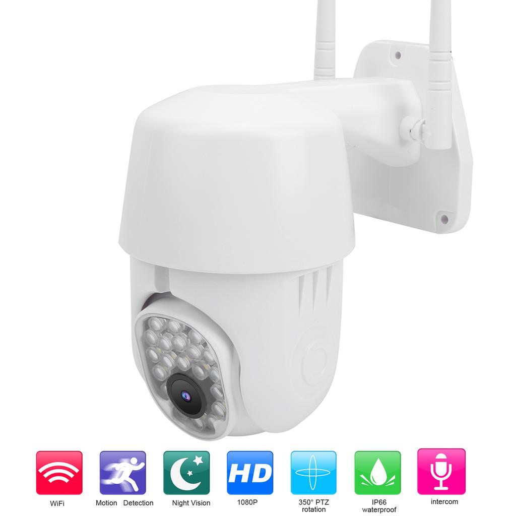 1080P HD Camera 20pcs Lights WIFI Intelligent Tracking Full Color Night View Dome Home Protection