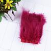 Long Fluffy Marabou Turkey Feathers Trimming 10-15CM Plumes Stitched On Ribbon Fringe For  Dress Decorative Border Trim 18color