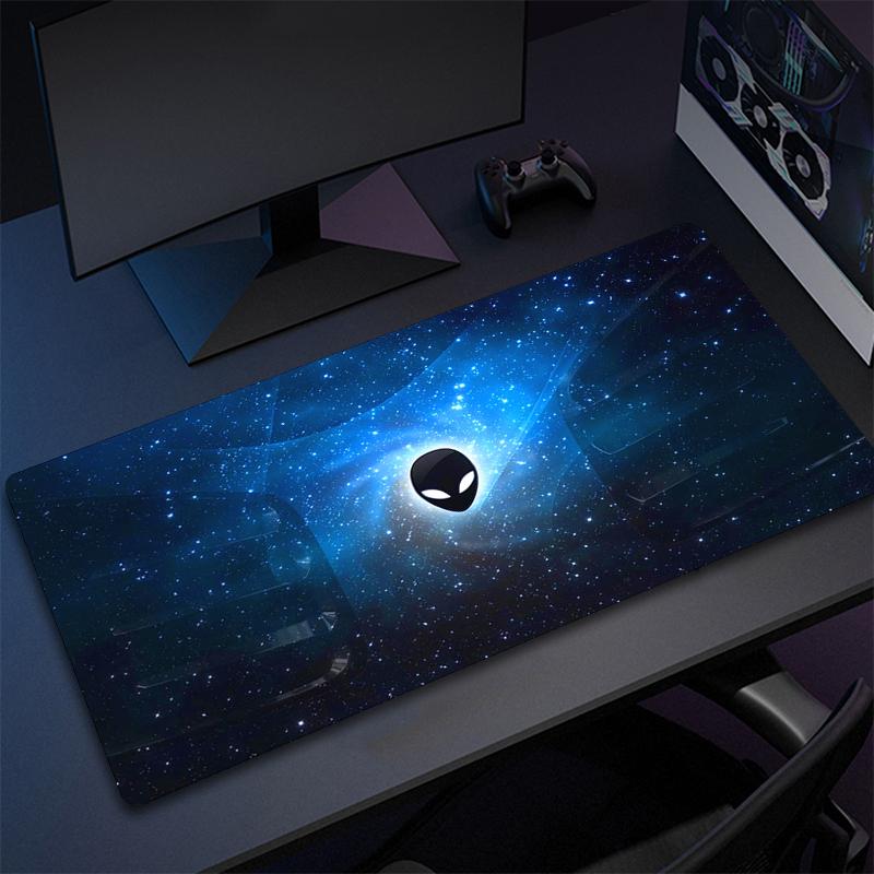 Alienware Rgb Mouse Pad Gaming Desk Accessories Deskmat Keyboard Mat Mousepad Gamer Mats Anime Mause Pc Pads Carpet Kawaii Large