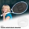 Racquet Sealing Rubber Ring Tennis Handle Grip Ring Wear Resistant Soft Elastic Reusable Colorful Racket Band