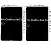 Чехол для планшета For OnePlus Pad Go Чехол Pad 2 12.1 OnePlus Pad Lite 11 дюймов Чехол Черный ТПУ Силикон Мягкий Ударопрочный Корпус Противоударный