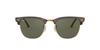 Солнцезащитные очки 0RB3016F CLUBMASTER GREEN 55 Ray-Ban 990/58 G-15