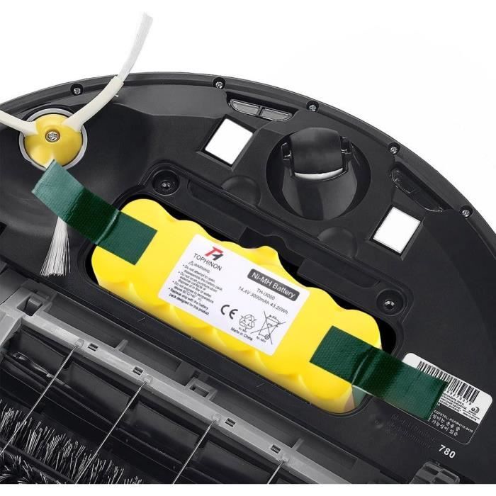 Batterie - TOPHINON - Roomba 500 800 - 3000mAh - Ni-MH - Haute capacité