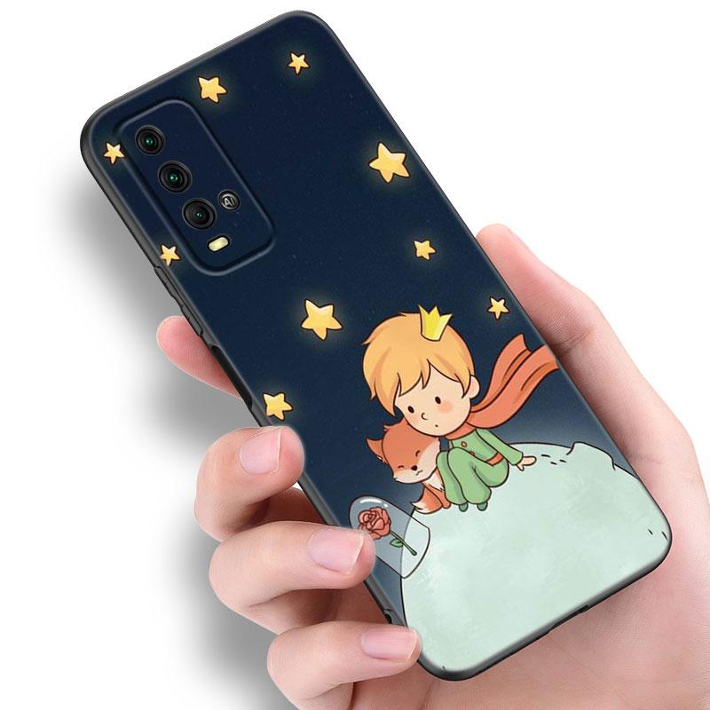 Чехол для телефона Art Little Prince для Xiaomi Redmi Note 5 6 9T K20 K40 K50 Pro 7A 8A 9A 9C 9i 10A 10C A1 S2 Мягкий черный чехол из ТПУ