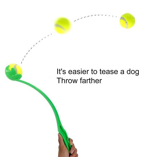 Метатель для питомцев, пусковая установка для мячей для собак, игрушка для собак без рук, чистая забава, увеличить