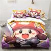 3D Anime Game Legend of Mushroom Pattern Bedding Set Printed With Pillowcase Bed Duvet Cover Single Double Queen Super King Size