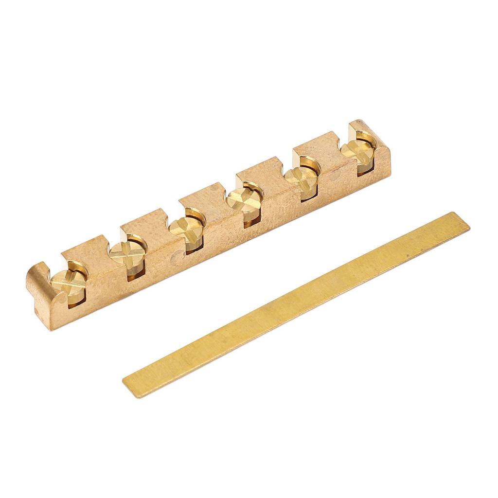 42 мм гитарный порожек из латуни с регулируемой высотой для профессиональной электрогитары ST LP