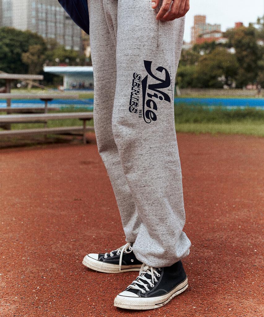 DISCUS ATHLETIC Nice Weather Collaboration Nice Series Sweatpants H.Grey