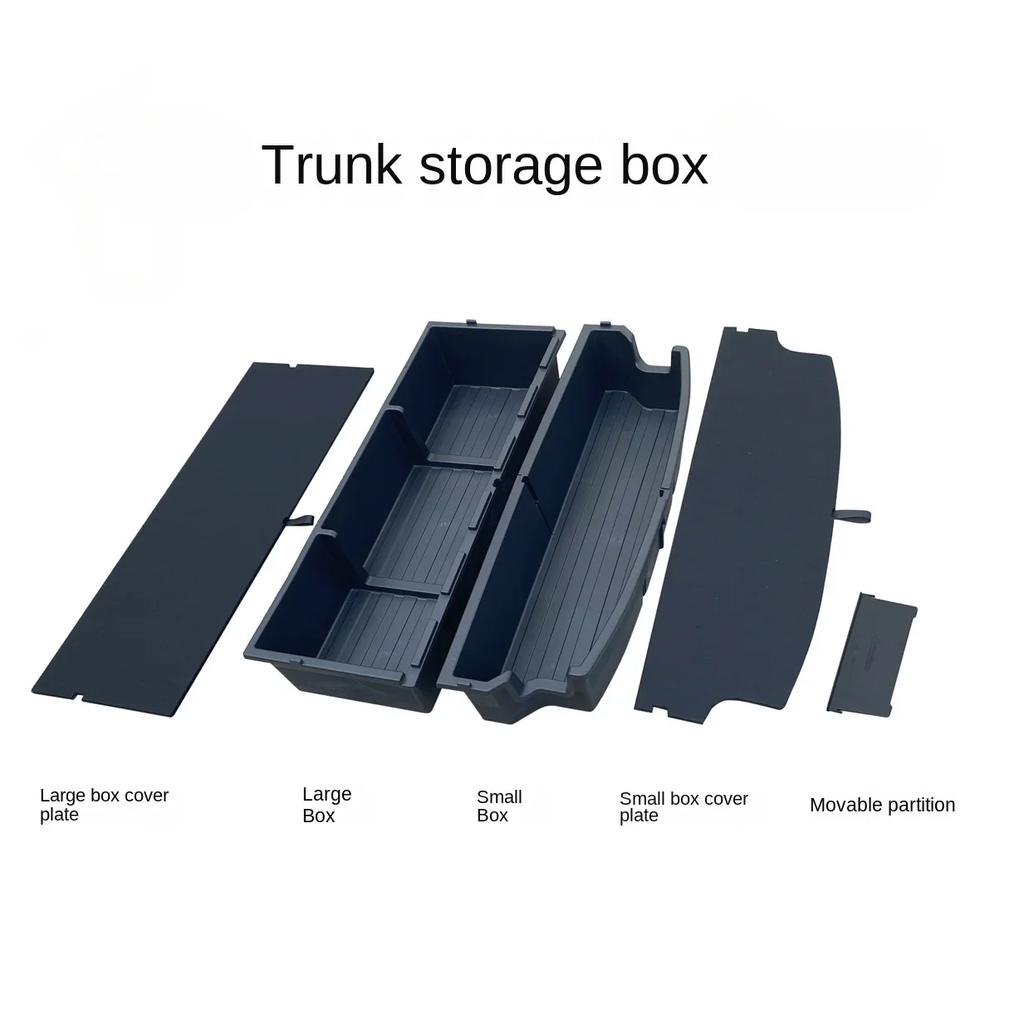 Для BYD Dolphin 2024 2024 2024 Укладка Уборка Багажник Складной Ящик Для Хранения Многофункциональный Ящик Авто Модифицированные Аксессуары