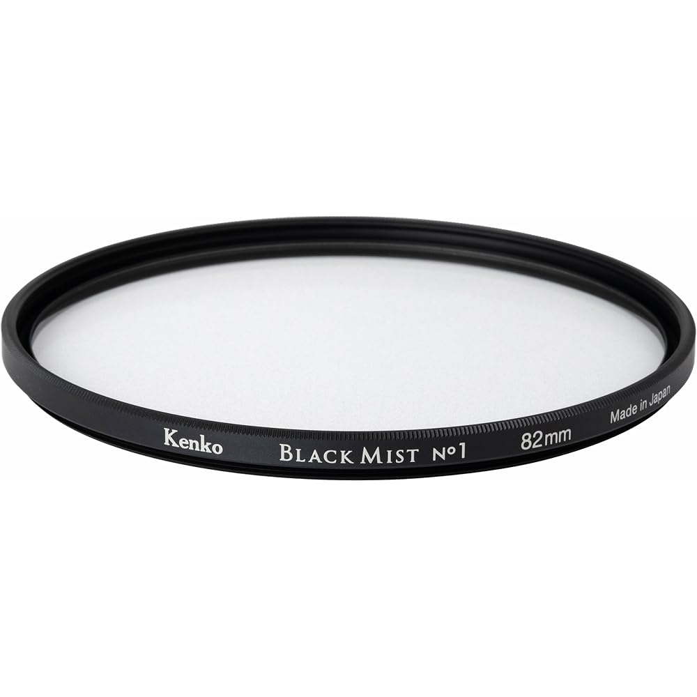 [Эксклюзивно для Amazon.co.jp] Kenko Фильтр Mist Black Mist No.1 N 82 мм - Мягкий диффузионный эффект - Мощно смягчает свет, создавая кинематографический эффект - Sl