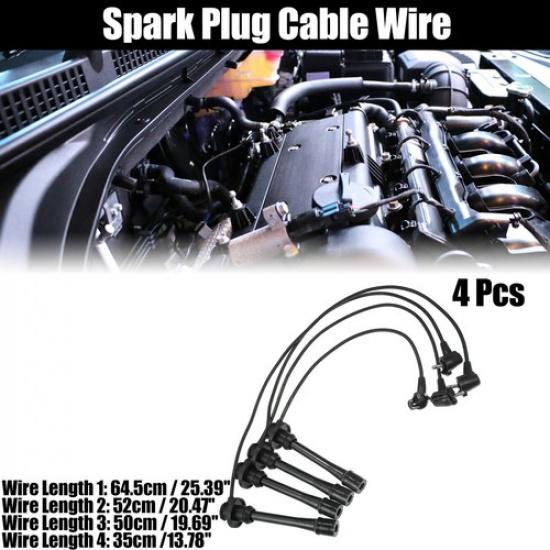 4pcs Spark Plug Ignition Wire for Toyota 4Runner Base 27L L4 - Gas 1996