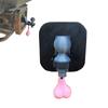Funny Trailer Hitch Cover Trailer Hook Cover With Tiny Nuts 3D Tiny Hitch With Tiny Nuts For Square Receivers Novelty Towing
