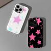 Япония Корея Ins Звезда Чехол для телефона для IPhone 16 15 14 13 12 11 Pro Max XS XR XSMax 6 7 8 Plus Глянцевый HD Жесткая ПК Крышка
