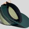 Retro 5-panel Quick-drying Baseball Cap Soft Brim Plaid Running Caps Breathable Peaked Cap  Men