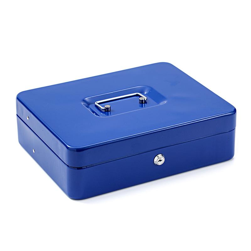 1шт металлический многосекционный денежный секретный портативный с ключом монетница органайзер для денег сейф