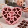 Силиконовая форма для сердца DIY, 18 ячеек, в форме сердца, для домашнего декора, Валентина, формы для шоколада, конфет, желе, Инструмент для выпечки