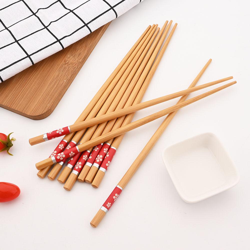 5 пар японских палочек для еды, суши, нескользящий набор, палочки для еды, палочки для еды, многоразовые китайские палочки для еды, посуда, подарок, кухонные инструменты