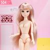 30 см 26-сочлененная BJD кукла-принцесса для девочек, обнаженные части тела, куклы с волосами, детские игрушки, кукла для девочек