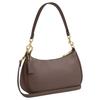 Coach Teri 24 Съемный плечевой ремень Украшение в виде звезды и луны Сумка на плечо из фактурной кожи Средняя Женская сумка на плечо Коричневый CCZ99-IMV2R