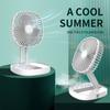 Summer Desktop Mini Small Foldable Fan Rechargeable Folding Electric Fan USB Small Fan