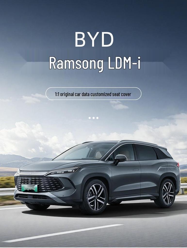 Чехлы на сиденья BYD Song L DM-i: Полное покрытие, всесезонные, универсальные чехлы и коврики на сиденья