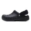 Crocs Baya Удобные Универсальные Клоги Обувь Унисекс Черный 206633-060