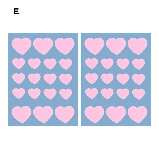 2 листа пластырей от прыщей, невидимые яркие цветные гидроколлоидные наклейки, пластыри от прыщей для ночного восстановления