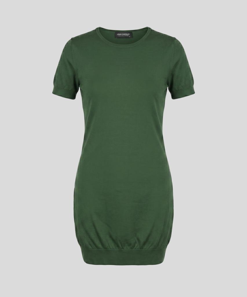 Jonseumedeulli Gail Classic Half-Sleeve Midi Dress Sea Island Cotton Knit Heritage 7 Colors