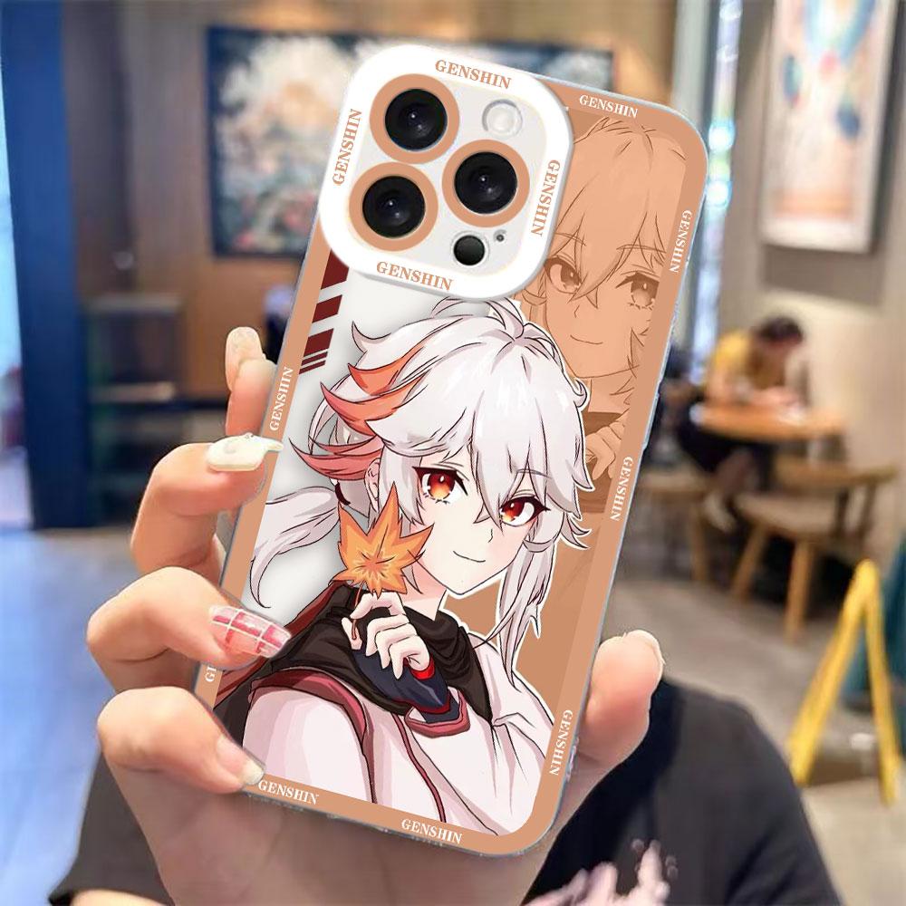Горячая игра Genshin Impact Прозрачный чехол для телефона Для VIVO V20 V21 V21E V23 V23E V25 V27 V27E V29E V30E V30 V40 V50 V60 Y02 Y03 Чехол