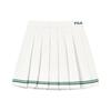 Original Logo Print Tennis Mid Waist Pleated Skirt Women Skirts Cloud-White F11W339309F-WT