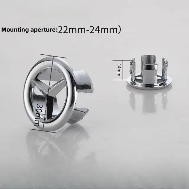 Кольцо для перелива раковины, сменная крышка для слива, для ванной комнаты, кухни, раковины, отделка для раковины, вставка для крышки перелива, круглые заглушки