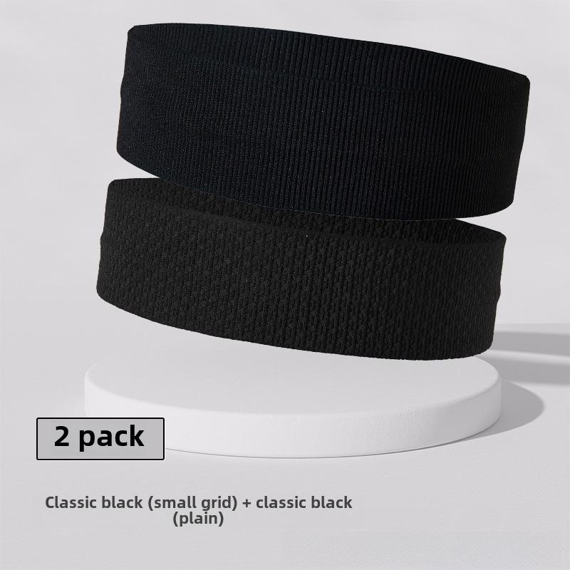 Унисекс-повязка на голову с вышивкой, впитывающая пот, для занятий спортом, бега, фитнеса и йоги