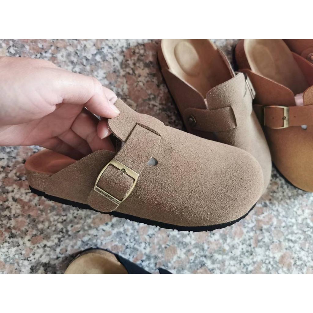 Мужские, Дышащие, Верх из ПУ, Мягкая подкладка, Легкие, Круглый носок, Повседневные туфли мюли, Удобные, Прочные